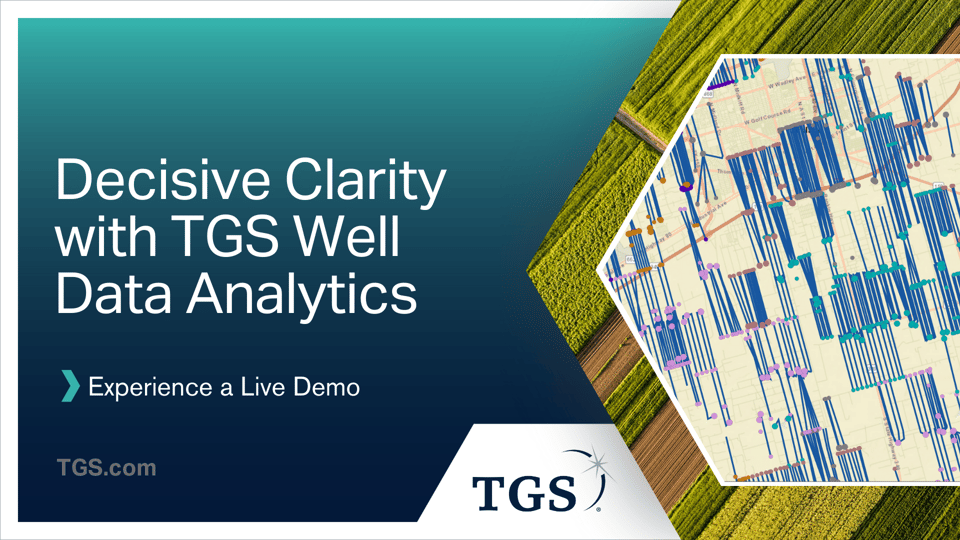 to Nape Summit 2024 TGS Energy Data Solutions